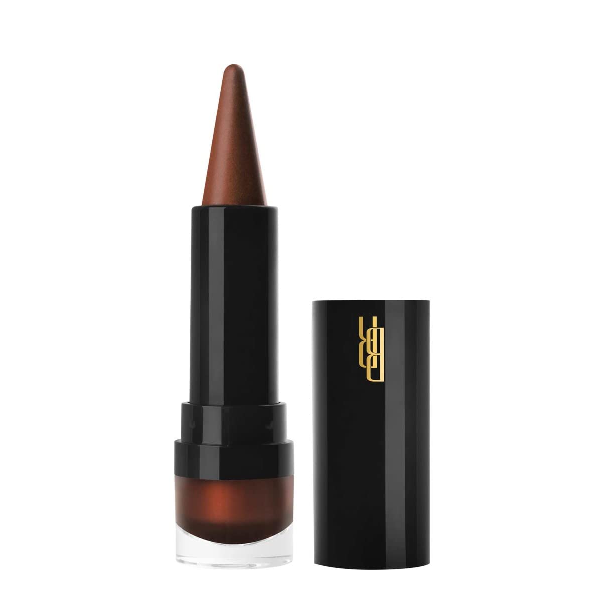 Black Radiance Metalicious Metallic Lipstick Lip Sculptor Lava Chrome (Burgundy) - Image 3